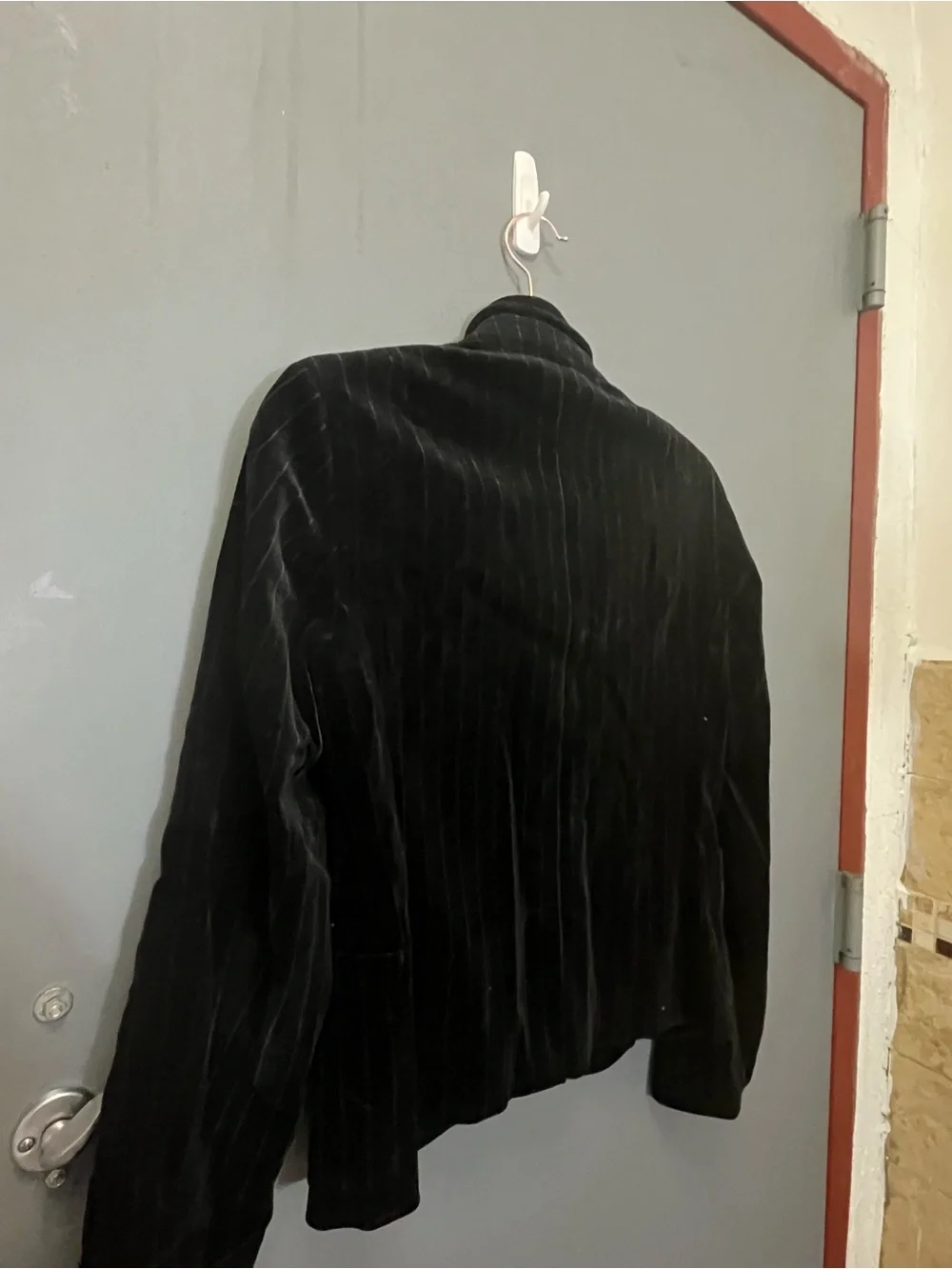 Banana Republic Black Corduroy Blazer with Elbow Patch